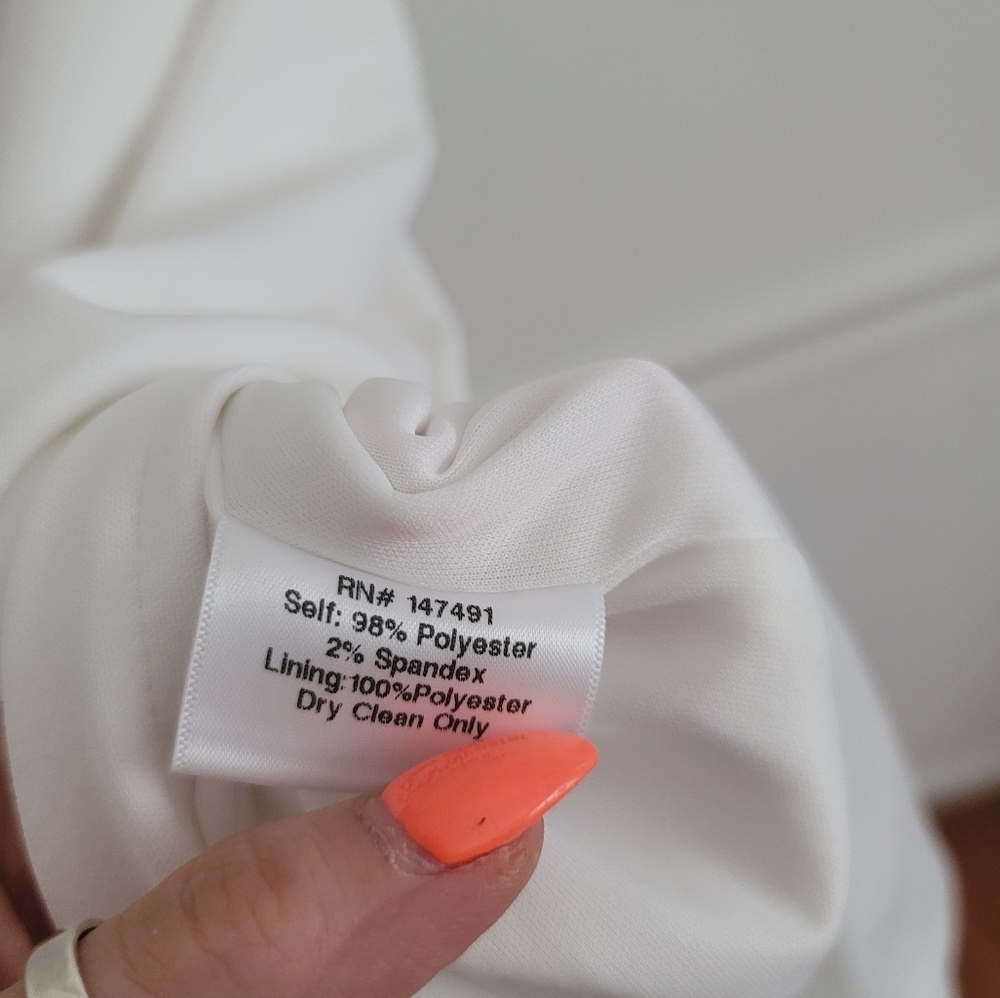 Katie May White Open Back Midi Bodycon Dress Size M - Picture 5 of 6